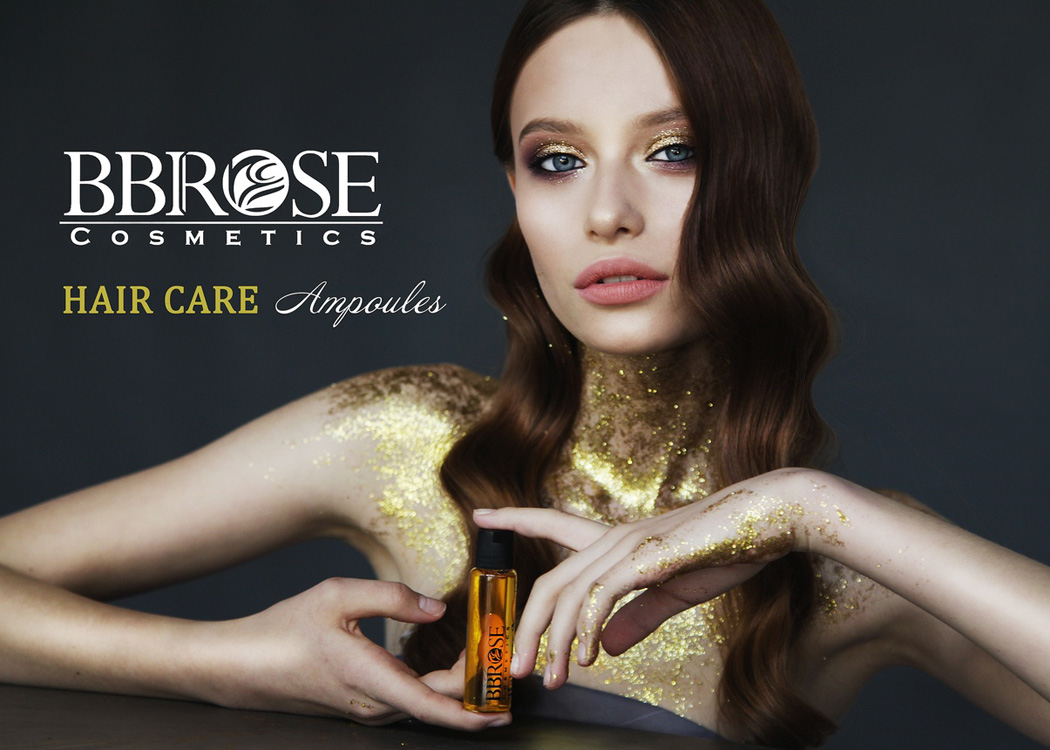 LINA AN for BBROSE cosmetics campaign